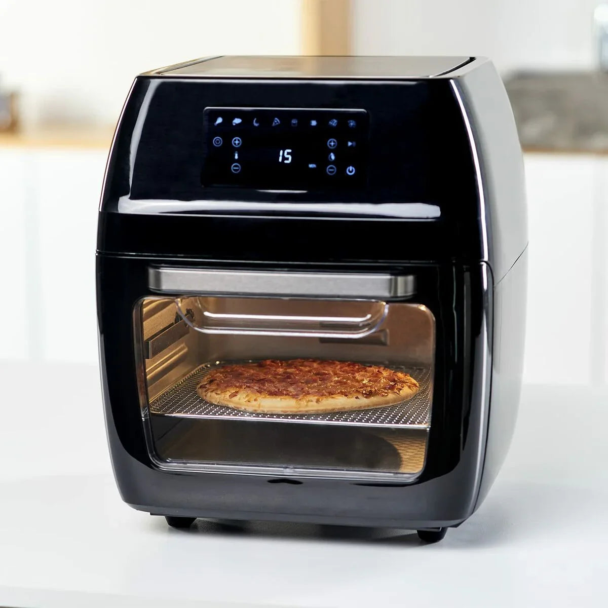 Friggitrice ad Aria Black & Decker BXAFO1200E Nero 1700 W 12 L - Yestore