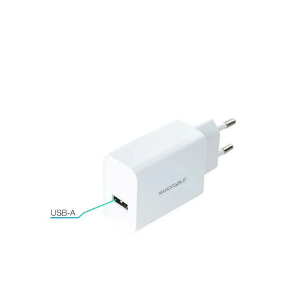 Caricabatterie da Parete NANOCABLE 10.10.2003 Bianco (1 Unità) - Yestore