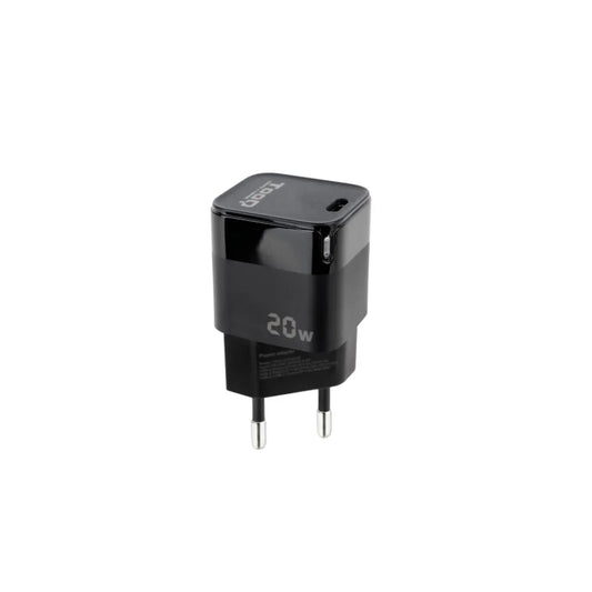 Caricabatterie da Parete TooQ TQWC-PD20 Nero 20 W (1 Unità) - Yestore