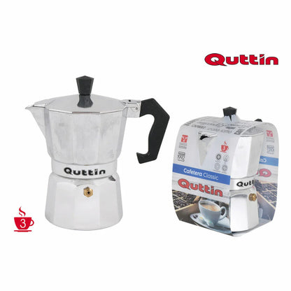 Italian Coffee Pot Quttin 105187 (6 Units) - Yestore