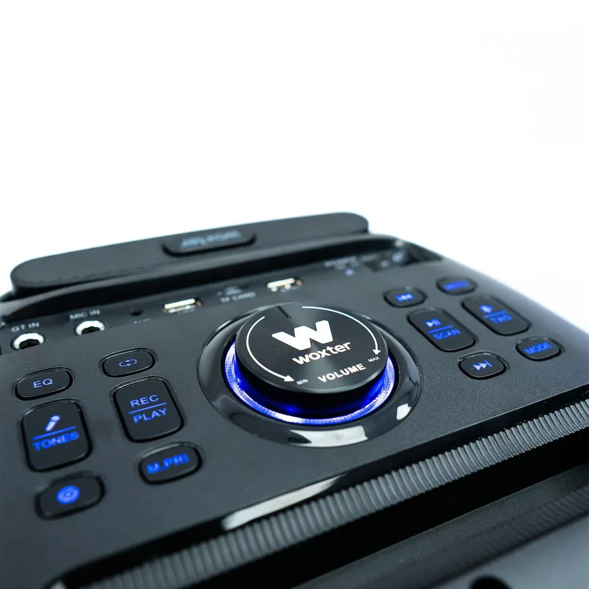 Altoparlante Bluetooh Portatile con Microfono Woxter Rock'n'Roller ST Nero - Yestore
