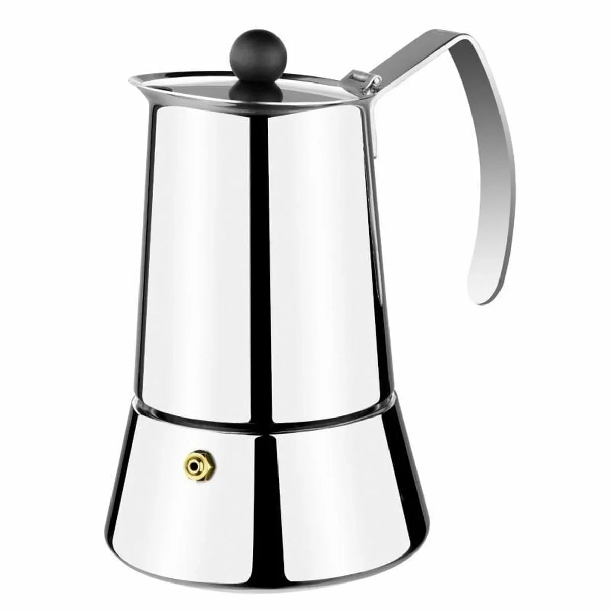 Caffettiera Italiana Monix M630004 Acciaio Argento 4 Tazze - Yestore