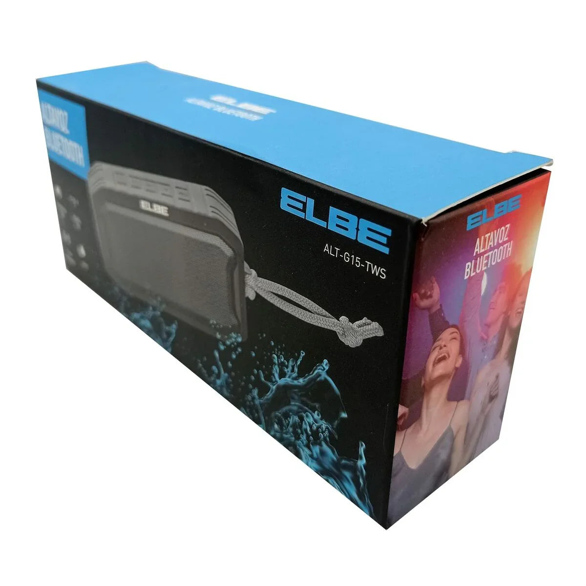Altoparlante Portatile ELBE ALTG15TWS Nero Grigio 5 W - Yestore