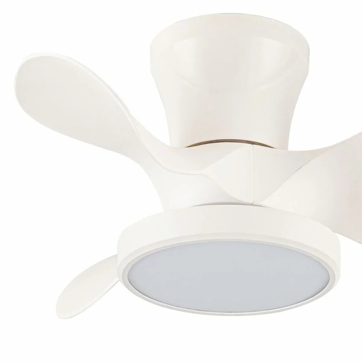 Ventilatore da Soffitto CristalRecord MOLL RETRAC Trasparente 20 W - Yestore