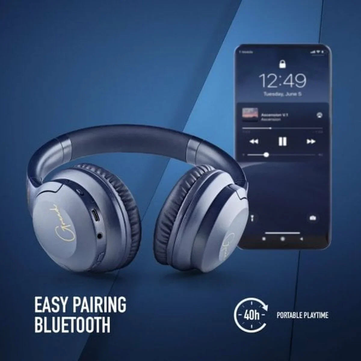 Auricolari con Microfono NGS ARTICAGREEDBLUE Azzurro - Yestore