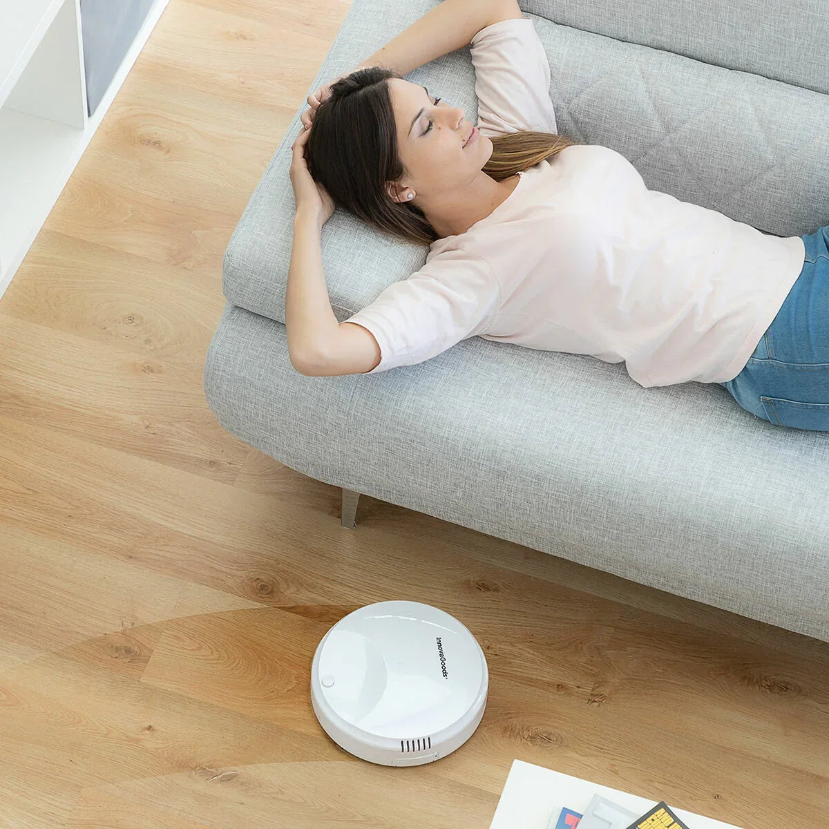 Robot Aspirapolvere Intelligente InnovaGoods - Yestore