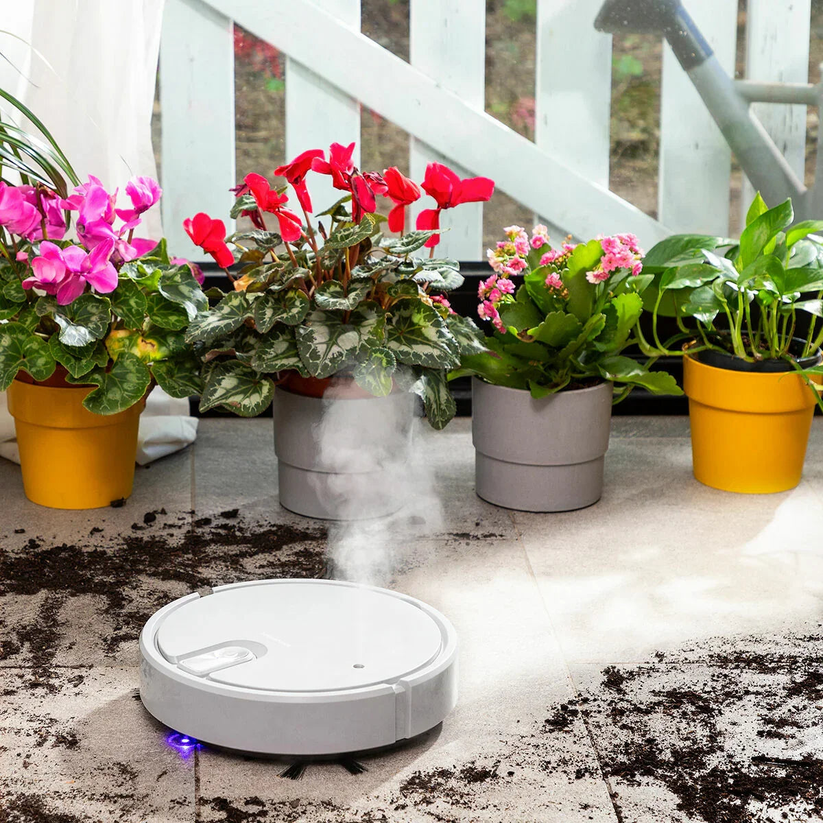 Robot Aspirapolvere Ricaricabile Multifunzionale 5 in 1 Varob InnovaGoods - Yestore