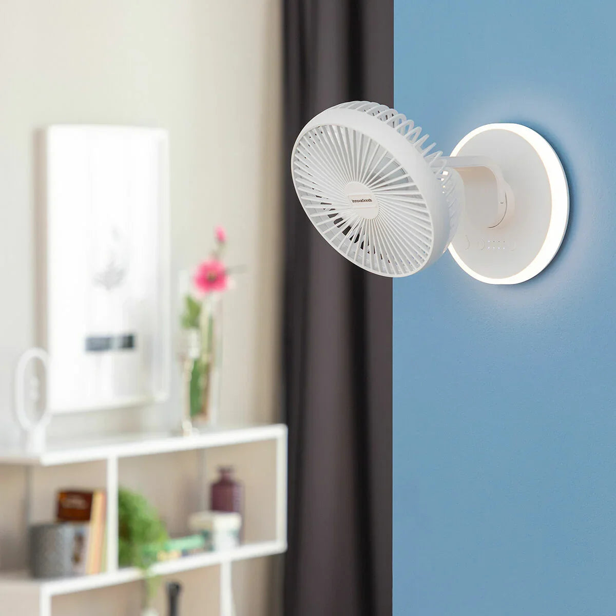 Ventilatore da Scrivania Ricaricabile con LED FanLed InnovaGoods Ø6,6'' 4000 mAh - Yestore