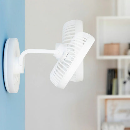 Ventilatore da Scrivania Ricaricabile con LED FanLed InnovaGoods Ø6,6'' 4000 mAh - Yestore