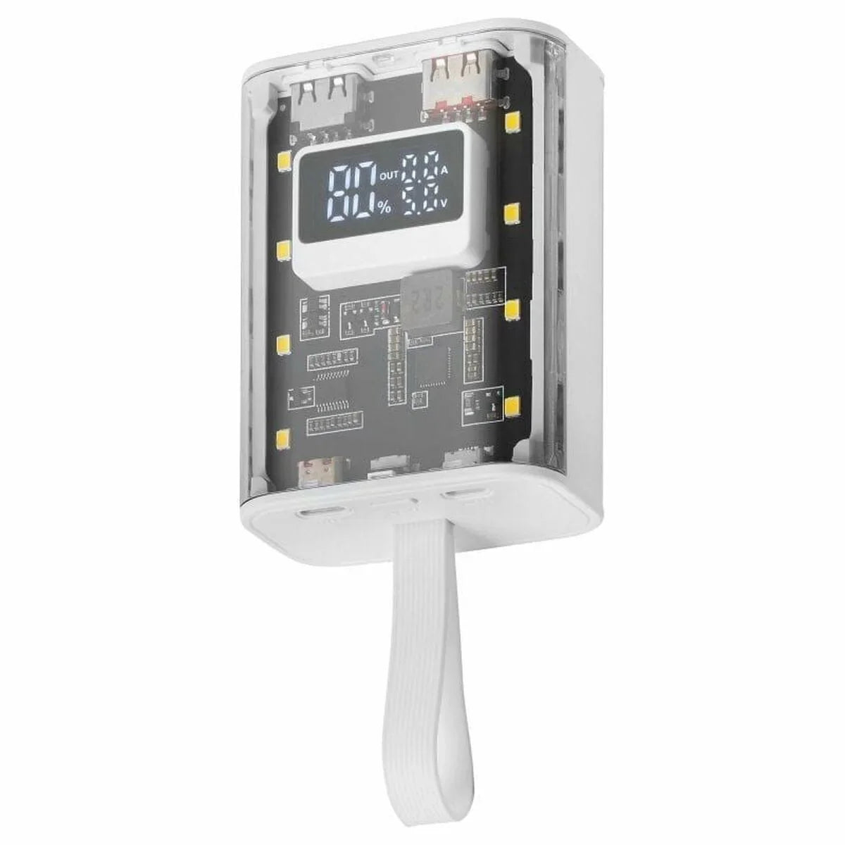 Powerbank Mars Gaming MPK10KW Bianco 10000 mAh - Yestore