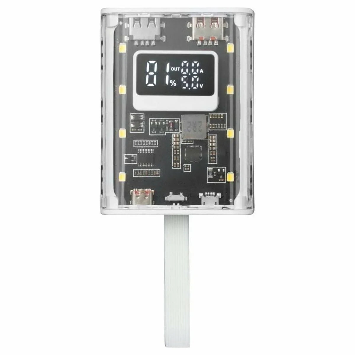 Powerbank Mars Gaming MPK10KW Bianco 10000 mAh - Yestore