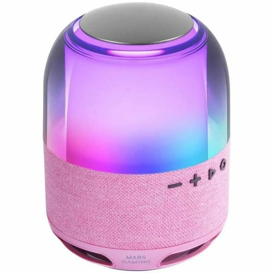 Altoparlante Bluetooth Portatile Mars Gaming MSFLOWP Rosa 15 W 4 W - Yestore