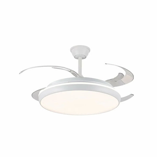 Ventilatore da Soffitto CristalRecord CHARLY L RETRAC Trasparente 80 W - Yestore