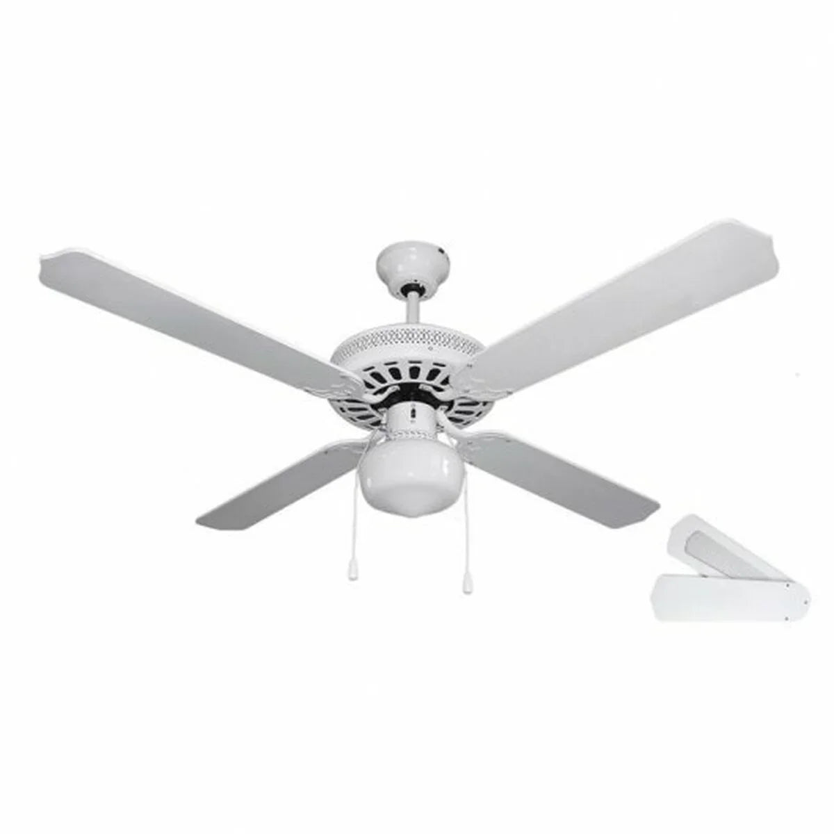 Ventilatore da Soffitto con Luce Orbegozo CL 08132 B 60 W Ø 132 cm Bianco - Yestore