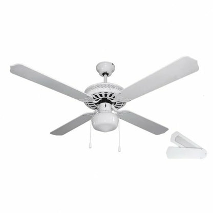 Ventilatore da Soffitto con Luce Orbegozo CL 08132 B 60 W Ø 132 cm Bianco - Yestore