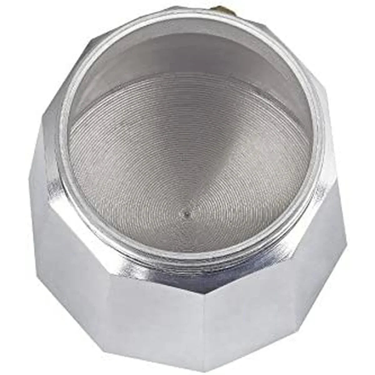 Italian Coffee Pot JATA CCA6 * Silver 6 Cups Aluminium - Yestore