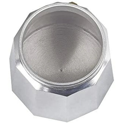 Italian Coffee Pot JATA CCA6 * Silver 6 Cups Aluminium - Yestore