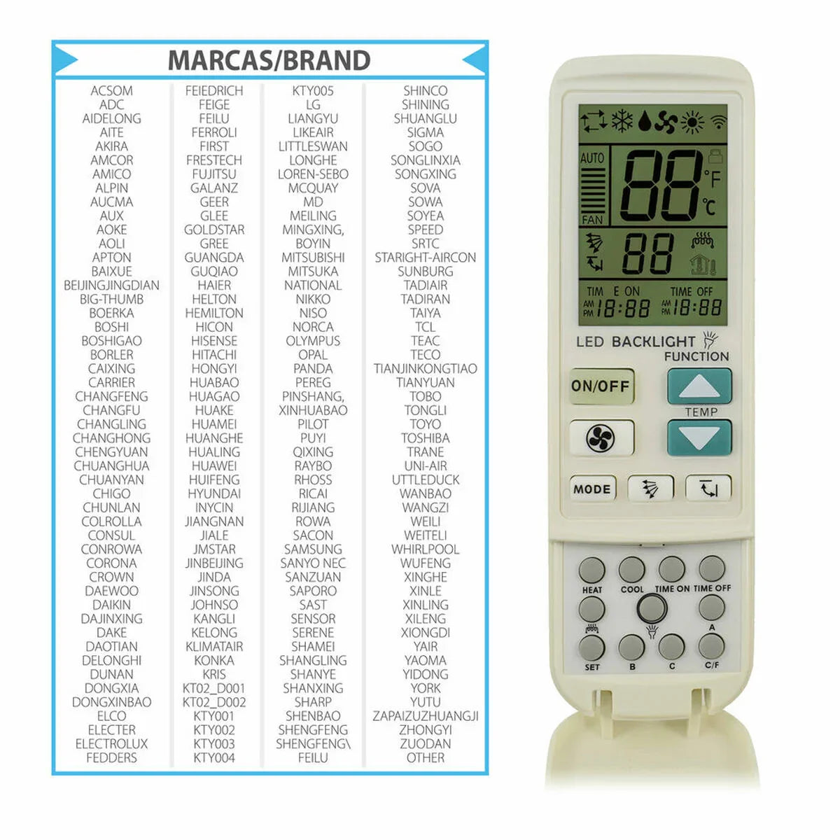 Cronotermostato per Condizionatore TM Electron - Yestore