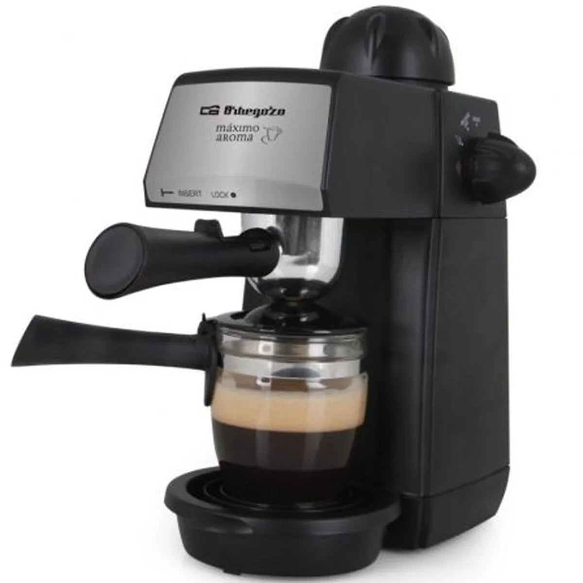 Caffettiera Express a Leva Orbegozo 16782.0 Nero 6 Tazze - Yestore