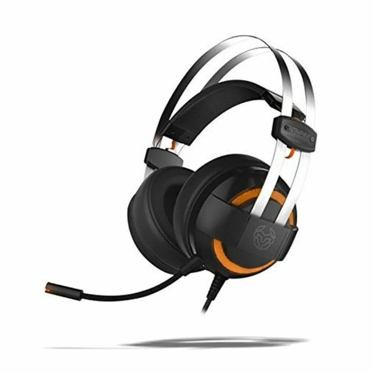 Auricolari con Microfono Gaming Krom NXKROMKDE Nero Nero/Arancione - Yestore