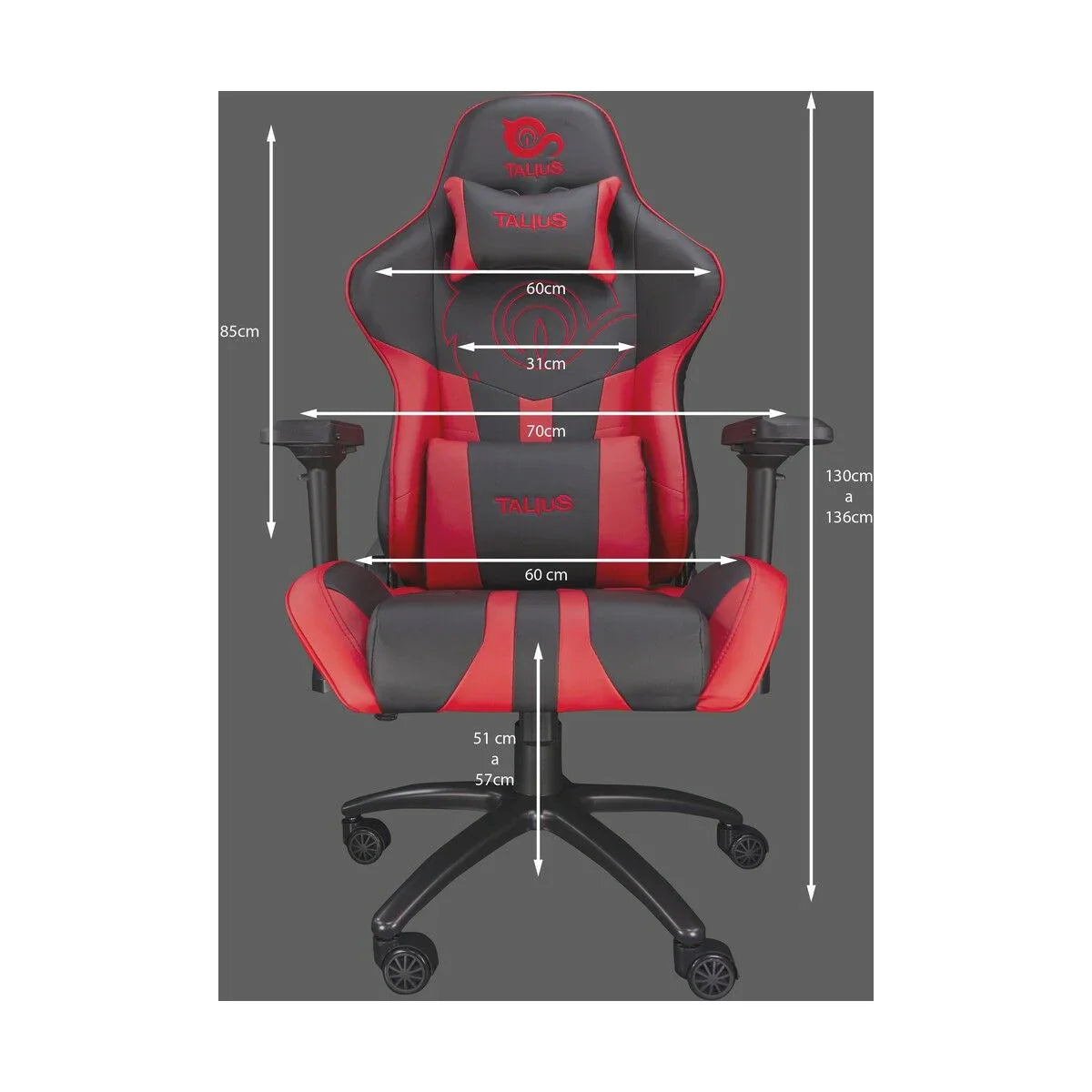 Sedia Gaming Talius VIPER Nero - Yestore