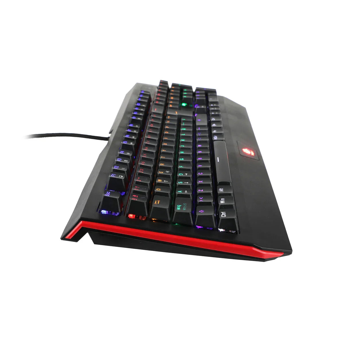 Tastiera per Giochi Talius Rune Nero Nero/Rosso Qwerty in Spagnolo - Yestore