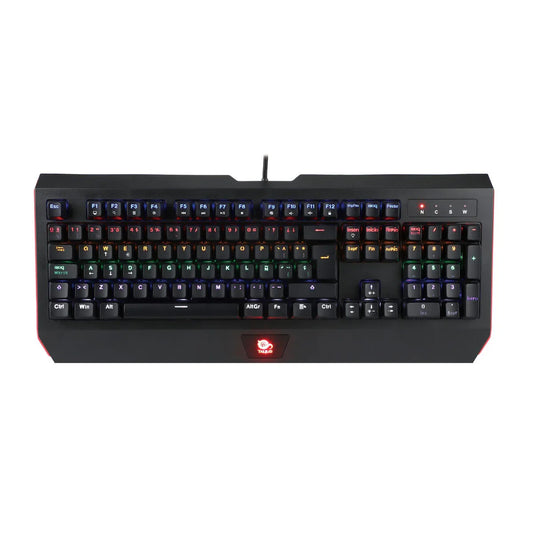 Tastiera per Giochi Talius Rune Nero Nero/Rosso Qwerty in Spagnolo - Yestore