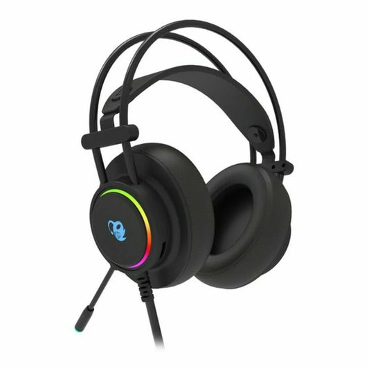 Auricolari con Microfono CoolBox DeepLighting Nero - Yestore