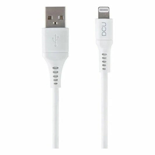 USB to Lightning Cable DCU 34101290 White (1M) - Yestore