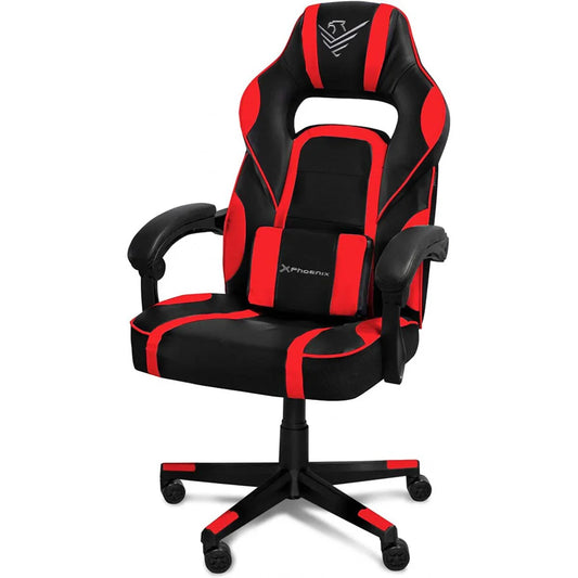 Sedia Gaming Phoenix TROPHY Rosso/Nero - Yestore