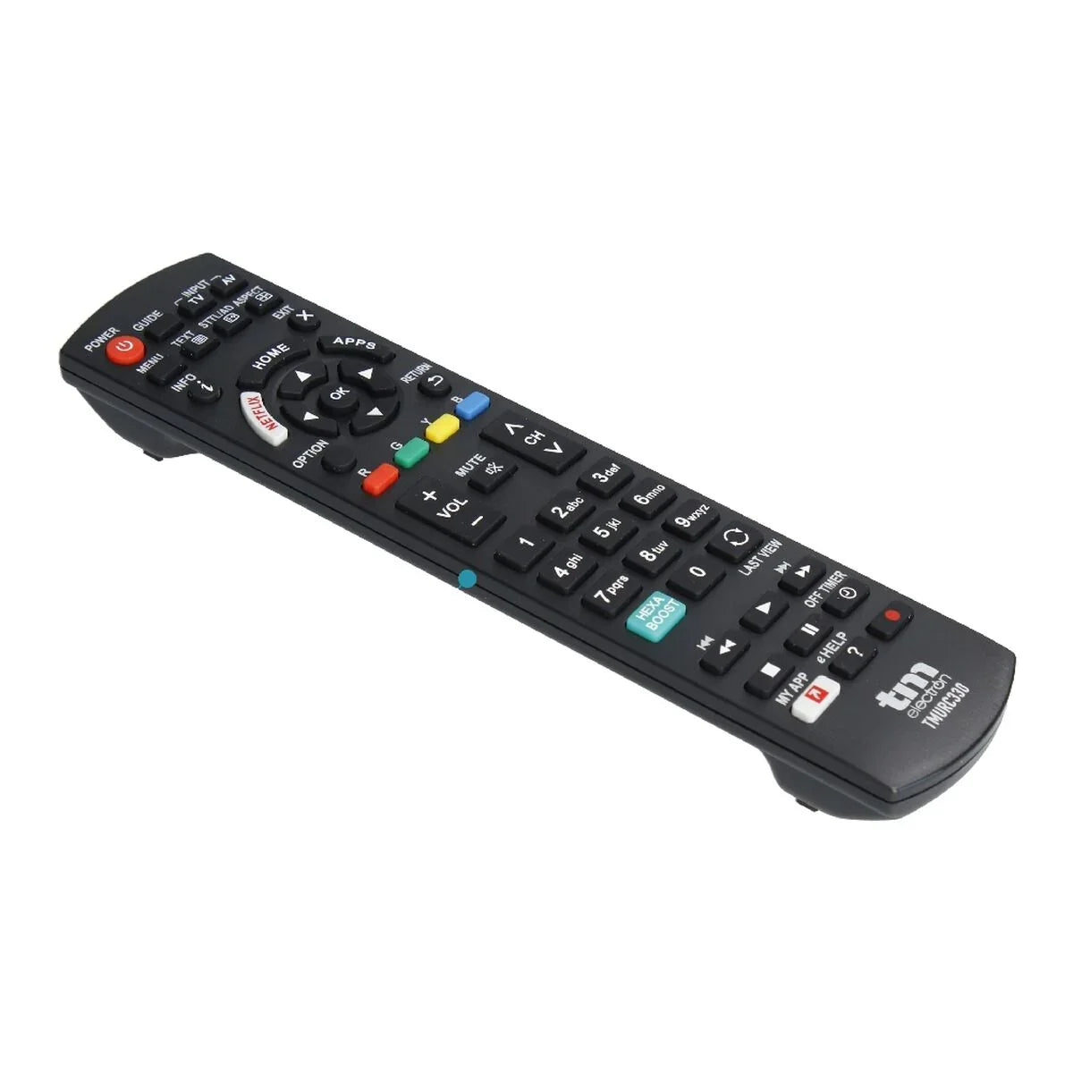 Panasonic Universal Remote Control TM Electron Black - Yestore