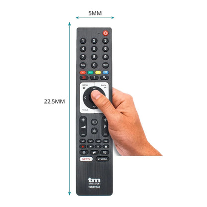 Remote control TM Electron TV LED, LCD, GRUNDIG, BEKO Black - Yestore