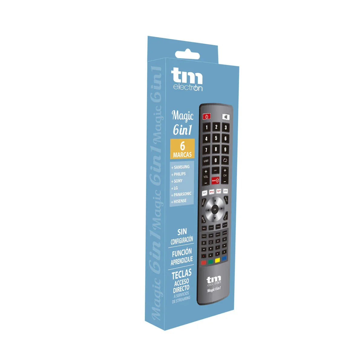 Universal Remote Control TM Electron 6 in 1 - Yestore