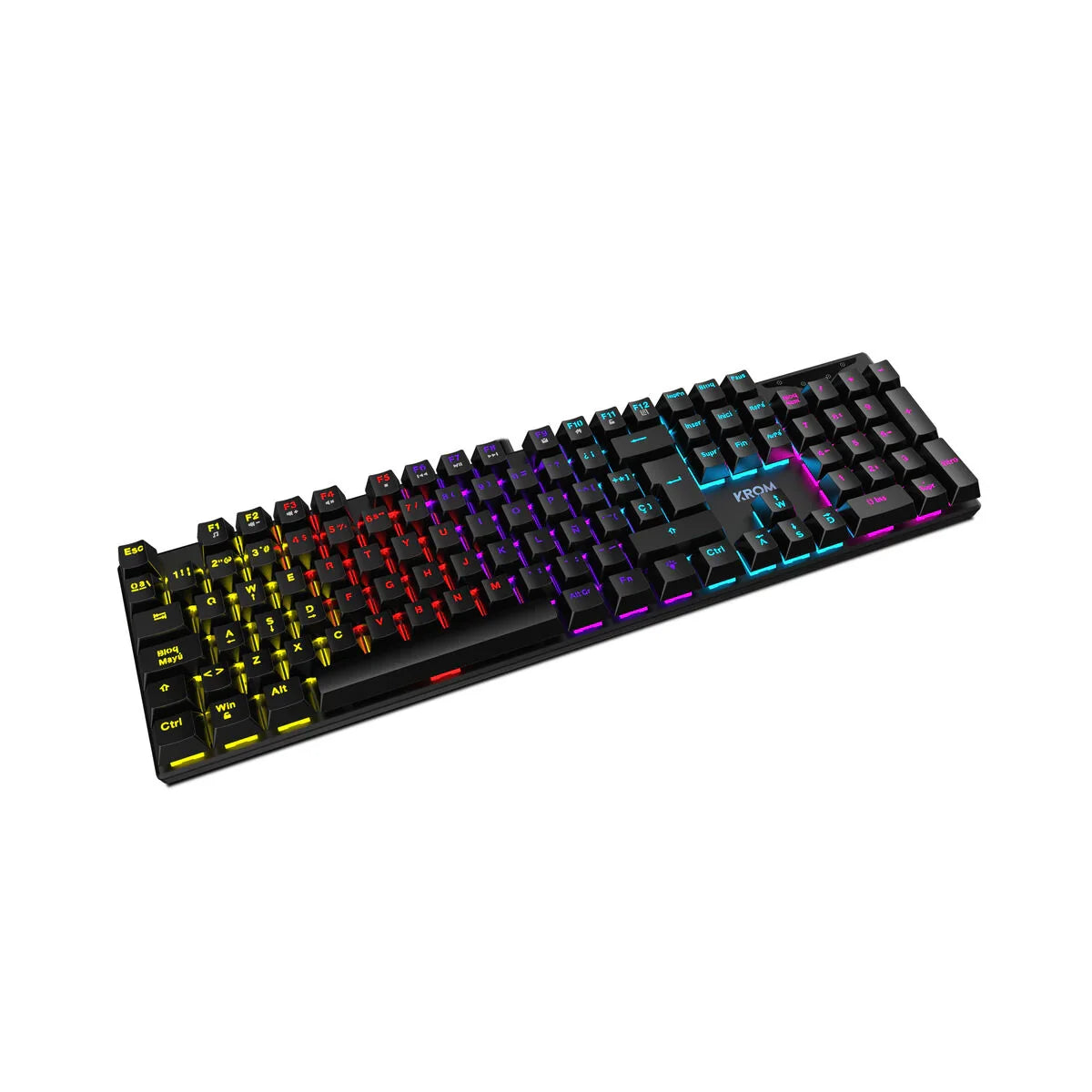 Tastiera per Giochi Krom Kasic Nero Qwerty US - Yestore