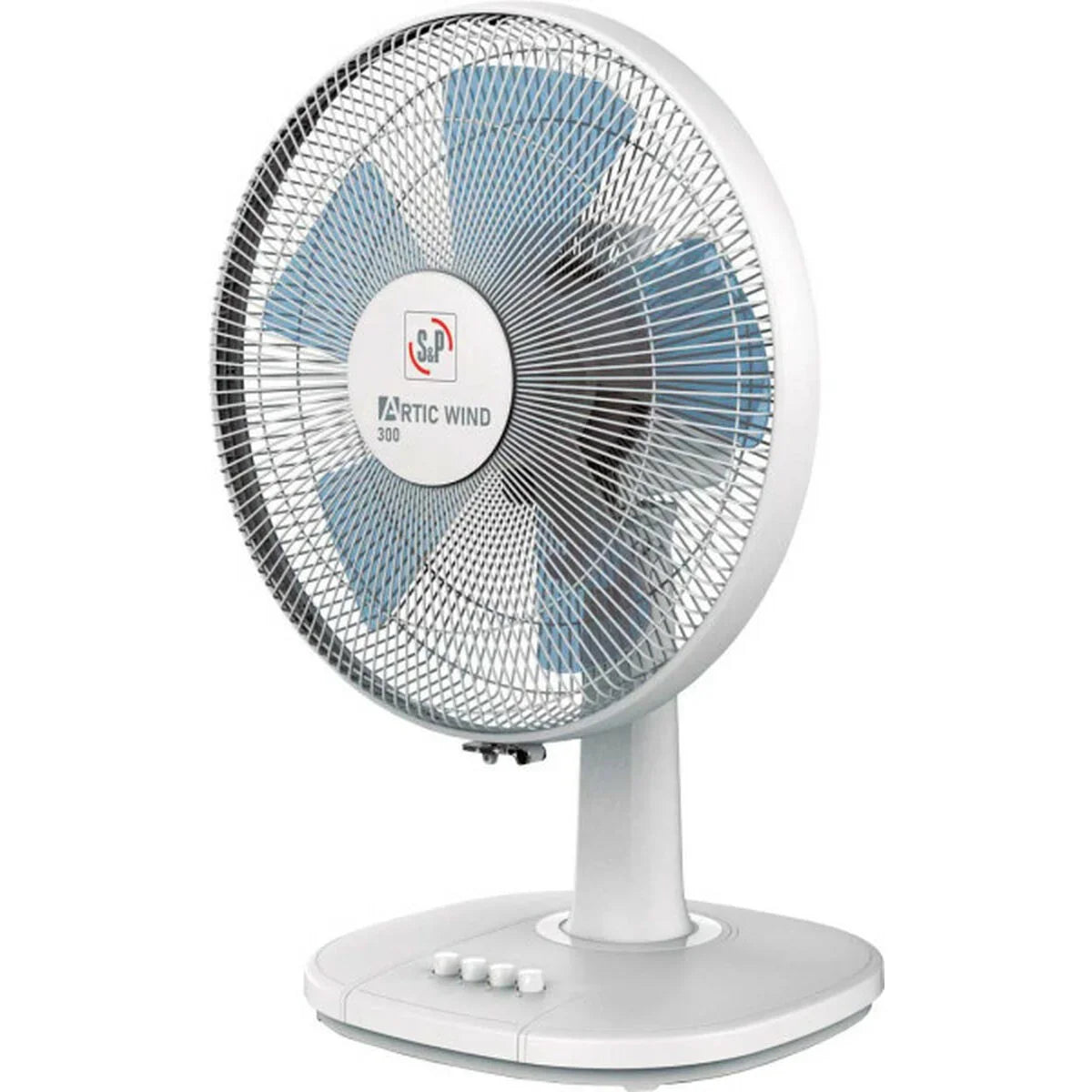 Ventilatore da Tavolo S&P ARTIC WIND300 Bianco 35 W - Yestore