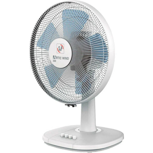 Ventilatore da Tavolo S&P ARTIC WIND300 Bianco 35 W - Yestore