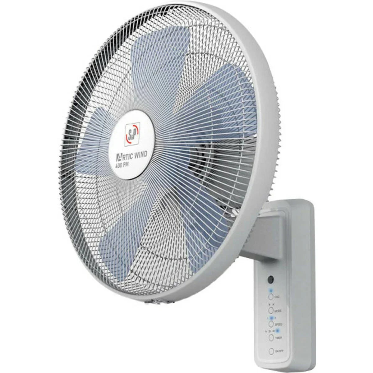 Ventilatore da Parete S&P WIND400PRC Grigio 55 W Ø 40 cm - Yestore