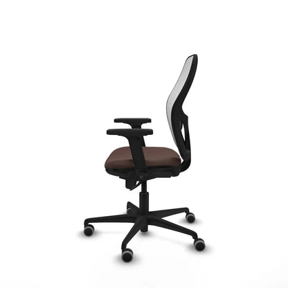 Sedia Gaming Piqueras y Crespo 2D036G0 Bianco Marrone scuro - Yestore