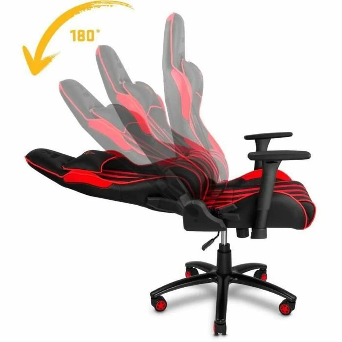 Sedia Gaming Yenkee SABOTAGE - YGC 100RD Nero - Yestore