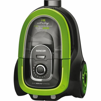 Aspirapolvere Sencor SVC 1038GR Nero Verde 750 W - Yestore