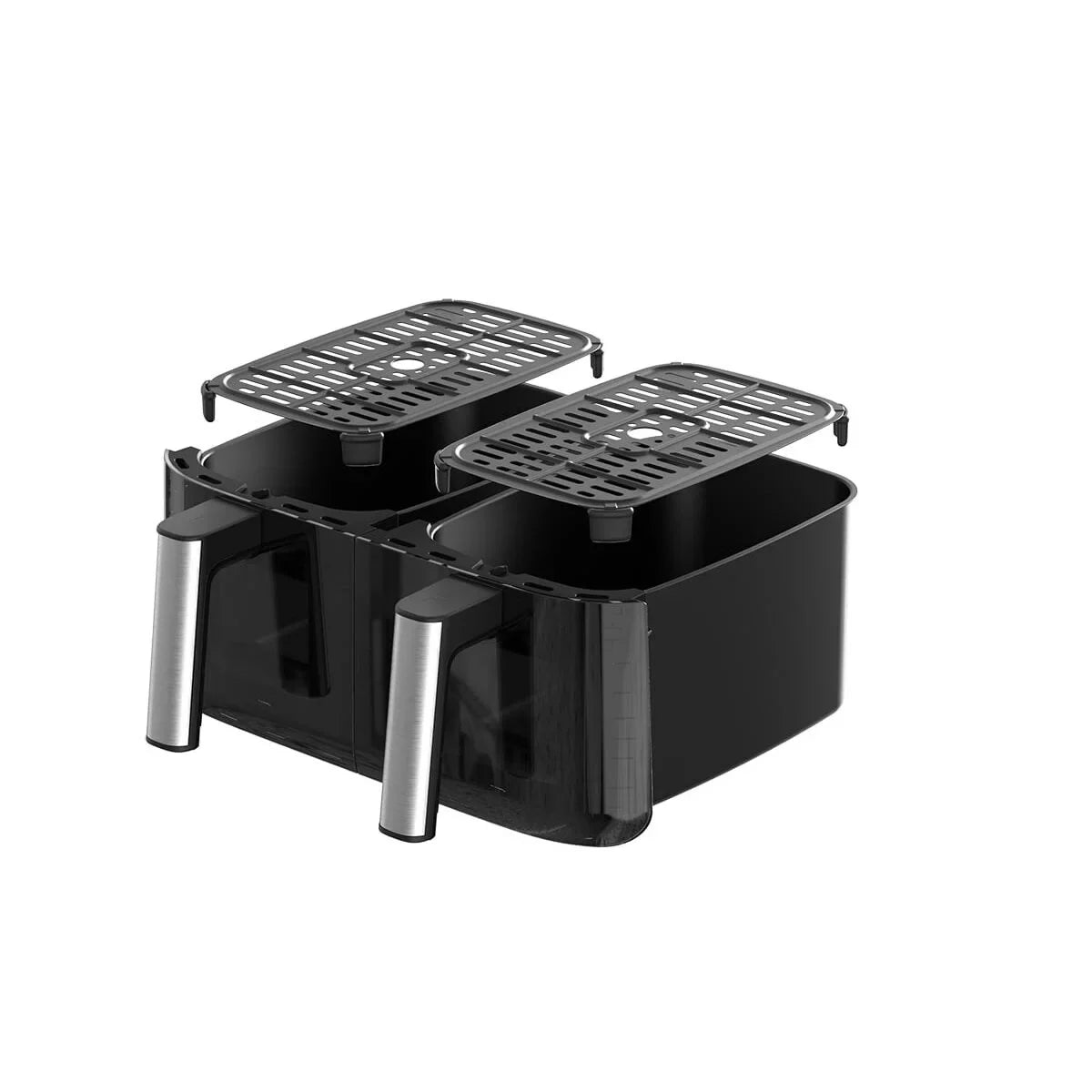 Friggitrice ad Aria Concept FR8000 Nero Argentato 2850 W 8 L - Yestore