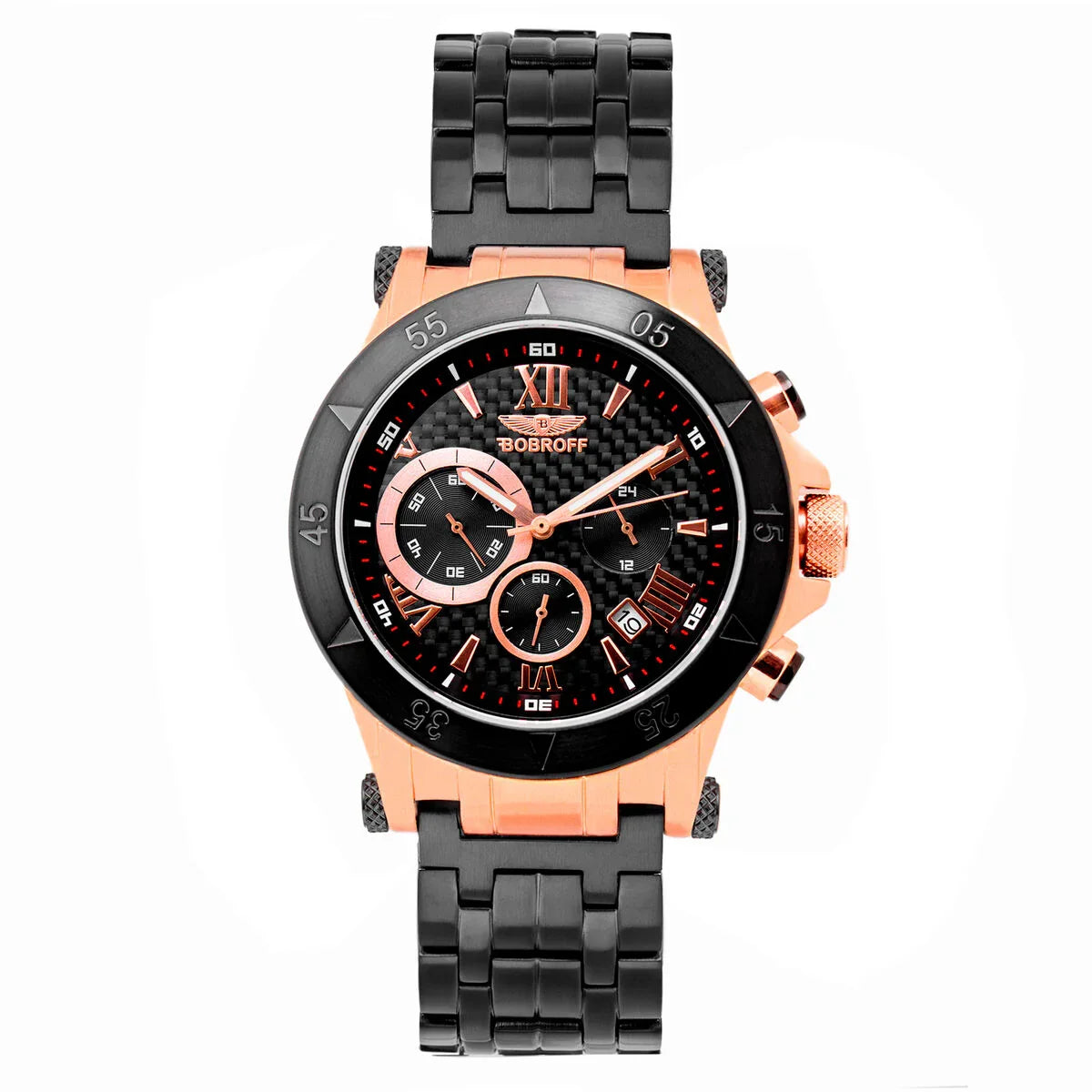 Men's Watch Bobroff BF1001M15M (Ø 44 mm) - Yestore