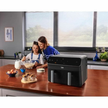 Friggitrice ad Aria BEKO Nero 2400 W 8,5 L - Yestore