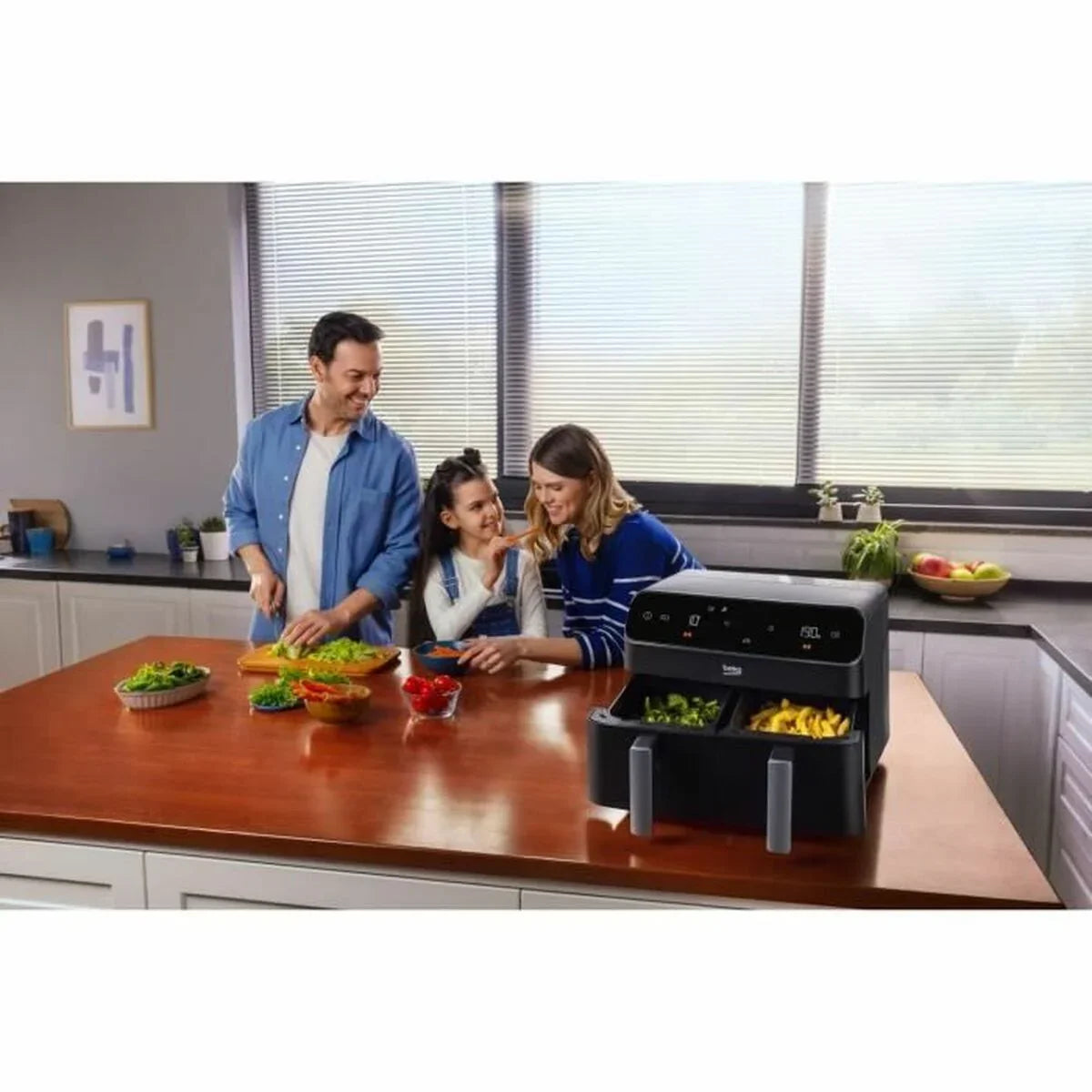 Friggitrice ad Aria BEKO Nero 2400 W 8,5 L - Yestore