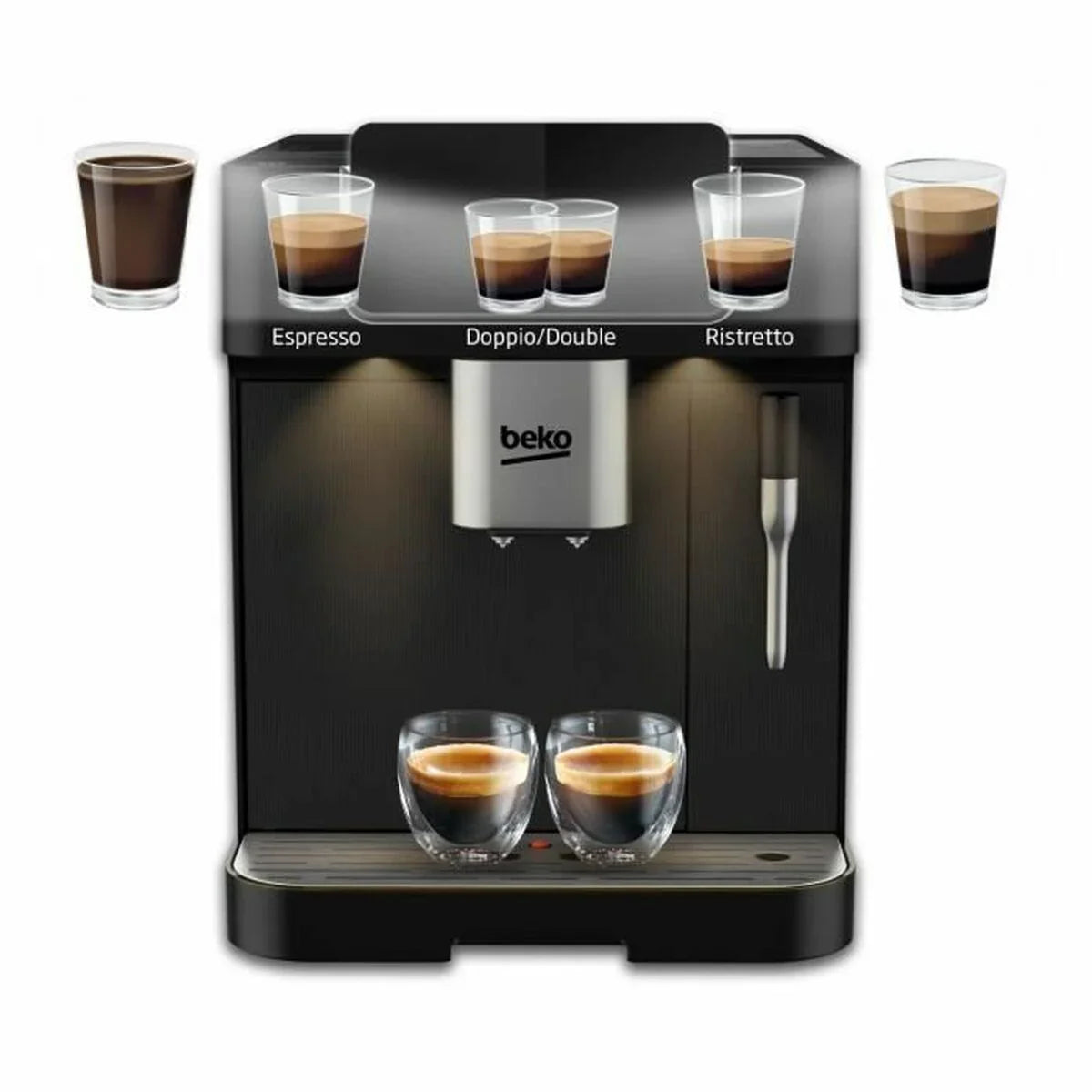 Caffettiera superautomatica BEKO CEG7302B Nero - Yestore