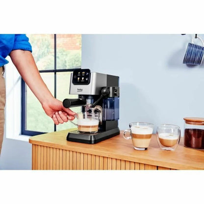 Caffettiera con Capsule BEKO CEP5304X Argentato 15 bar 1,1 L - Yestore