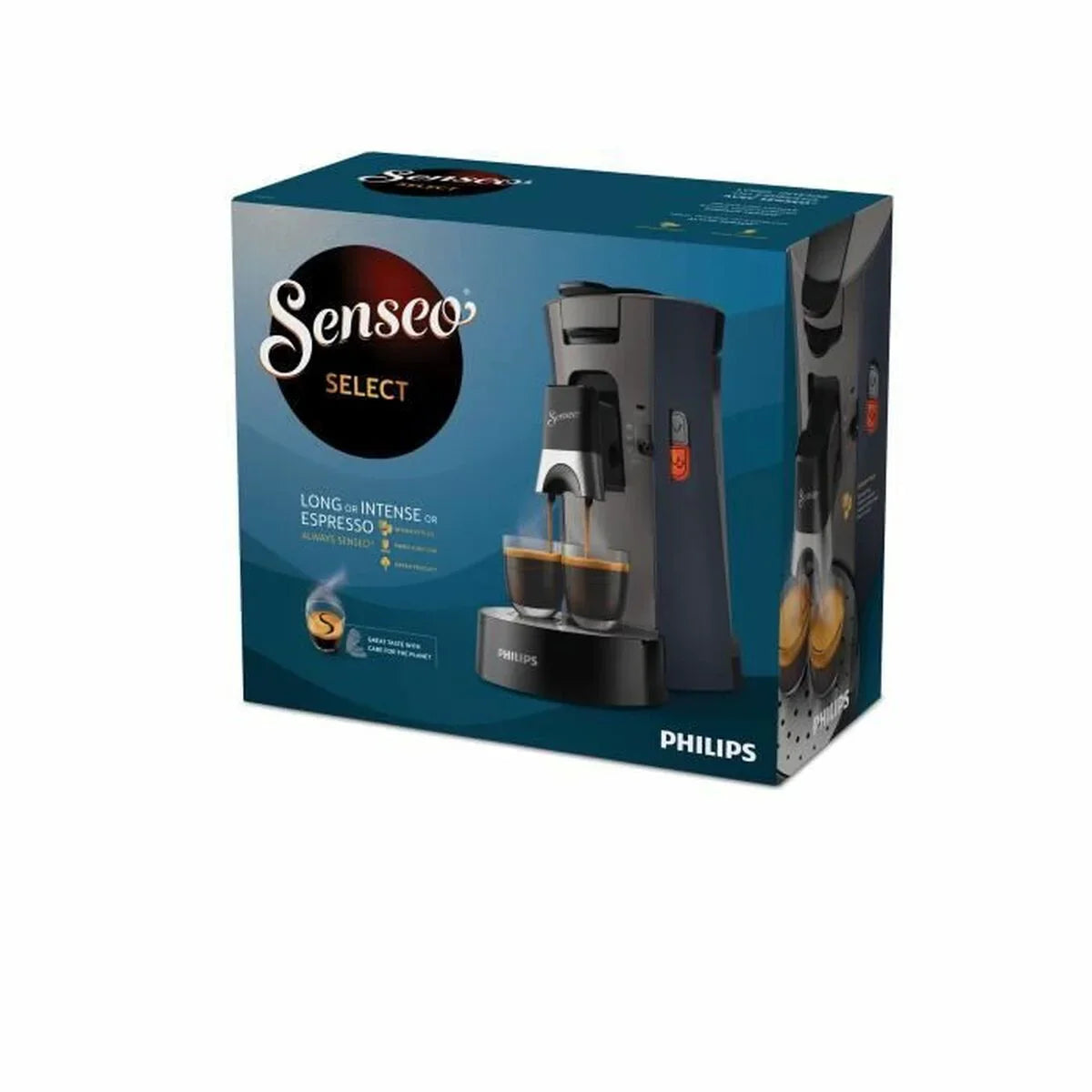 Caffettiera con Capsule Philips Senseo Select CSA240 / 71 900 ml - Yestore