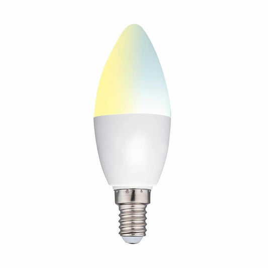 Lampadina Intelligente Alpina RGB Wi-Fi 4,9 W E14 2700-6500 K 470 lm - Yestore