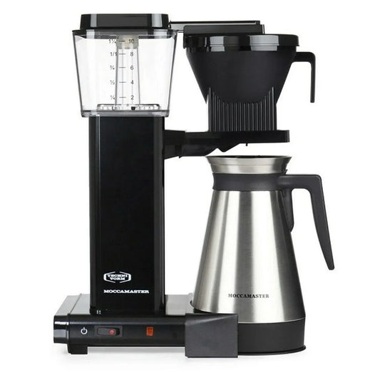 Caffettiera superautomatica Moccamaster KBGT 741 Bianco Nero 1450 W 1,25 L - Yestore