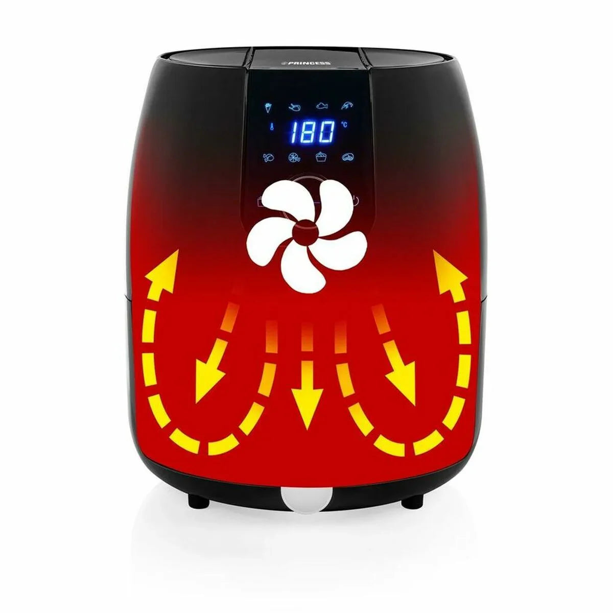 Air Fryer Princess 01.182025.01.001 Black 4,5 L 1500 W - Yestore